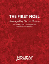 The First Noel SSAATTBB choral sheet music cover